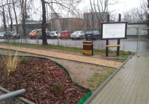 Element ogródka dydaktycznego