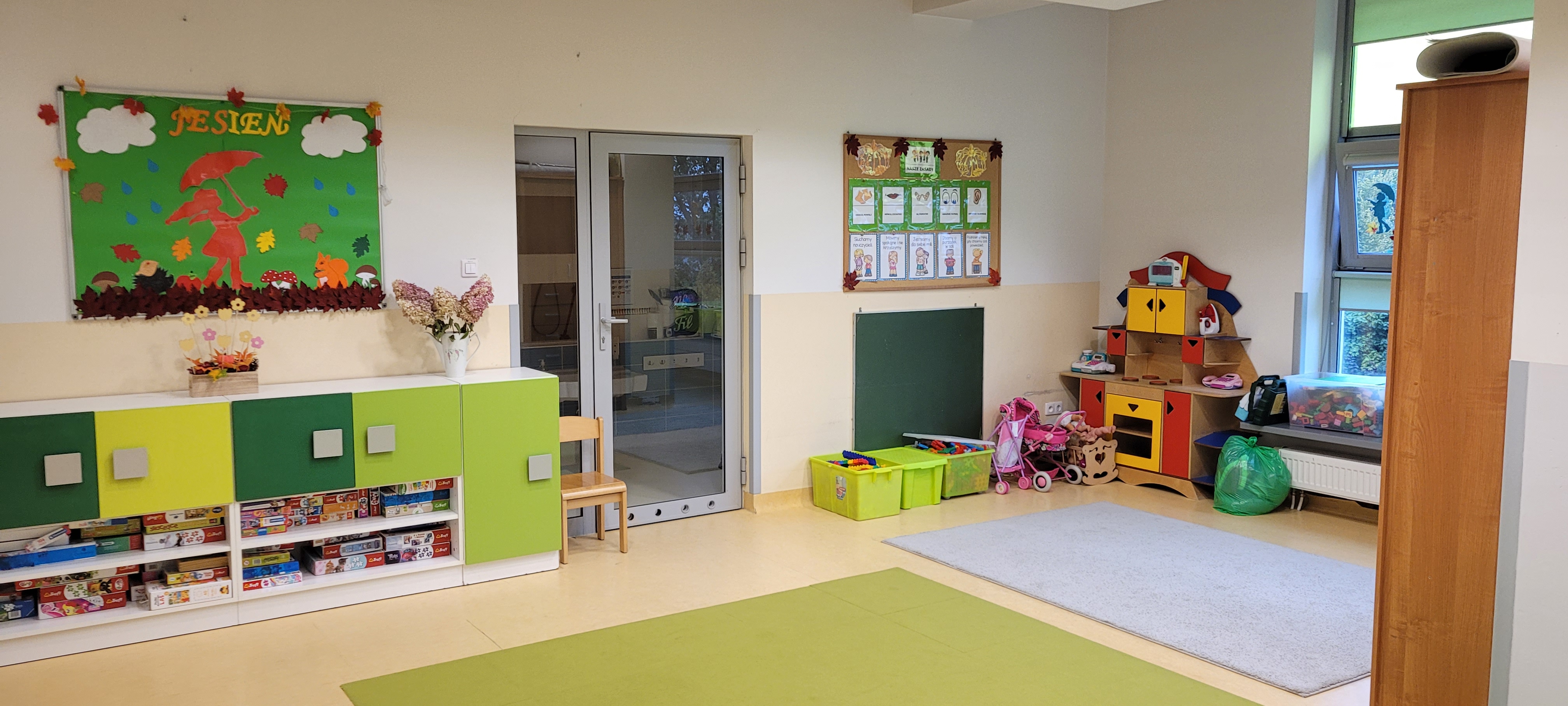 Sala przedszkolna grupy Gąski