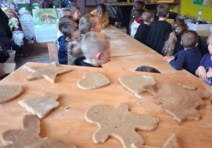 Własnoręcznie przygotowane pierniki tuż przed pieczeniem