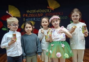 Jabłuszka podczas poczęstunku